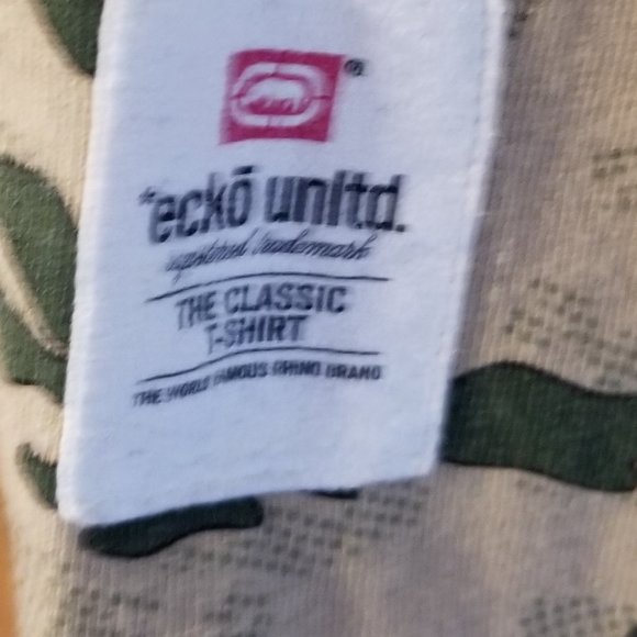 🛍️❤️Ecko Unltd Camo- Rhino Classic Short Sleeve T-Shirt 🛍️❤️ Size S - Picture 4 of 8